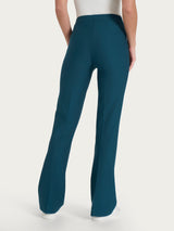 Pantalone flare in Compact Blu Donna - Ragno
