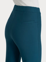 Pantalone flare in Compact Blu Donna - Ragno