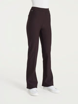 Pantalone flare in Compact Marroni Donna - Ragno