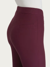 Pantalone flare in tessuto Compact Viola Donna - Ragno