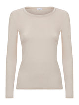 Maglietta girocollo in filato Tenderwool Grigi Donna - Ragno