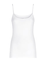 beYOUtiful - Top in cotone elasticizzato extra fine Bianchi Donna - Ragno
