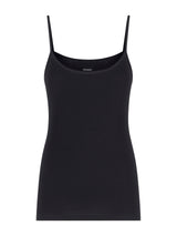 beYOUtiful - Top in cotone elasticizzato extra fine Neri Donna - Ragno