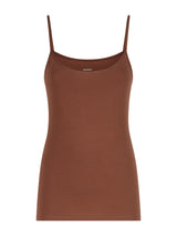 beYOUtiful - Top in cotone elasticizzato extra fine Marroni Donna - Ragno