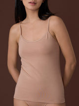 beYOUtiful - Top in cotone elasticizzato extra fine Marroni Donna - Ragno