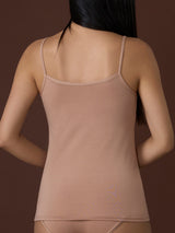 beYOUtiful - Top in cotone elasticizzato extra fine Marroni Donna - Ragno