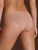 beYOUtiful - Slip in cotone elasticizzato extra fine Marroni Donna - Ragno