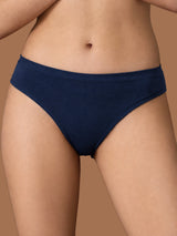 beYOUtiful - Slip in cotone elasticizzato extra fine Blu Donna - Ragno