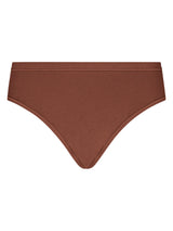 beYOUtiful - Slip in cotone elasticizzato extra fine Marroni Donna - Ragno