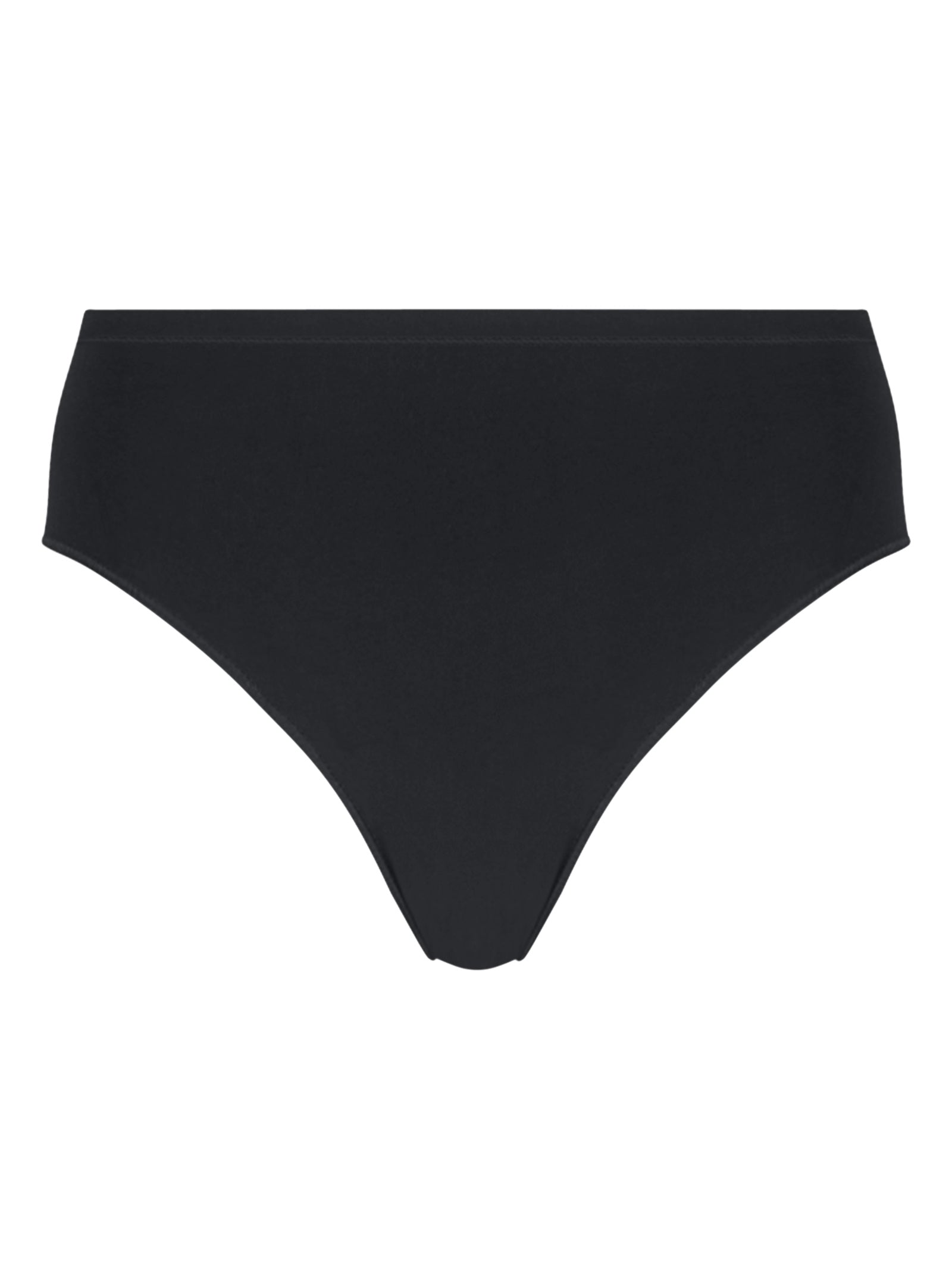 beYOUtiful - Slip alto in cotone elasticizzato extra fine Neri Donna - Ragno