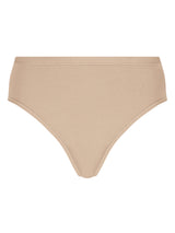 beYOUtiful - Slip alto in cotone elasticizzato extra fine Marroni Donna - Ragno
