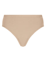 beYOUtiful - Slip alto in cotone elasticizzato extra fine Marroni Donna - Ragno