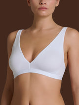 beYOUtiful Bralette - Reggiseno in cotone elasticizzato extra fine Marroni Donna - Ragno