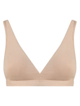 beYOUtiful Bralette - Reggiseno in cotone elasticizzato extra fine Marroni Donna - Ragno