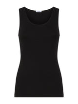 Thermo Cotton - Canottiera a spalla larga in caldo cotone  Neri Donna - Ragno