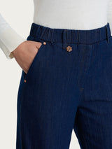 Jeans a carota in 4 Seasons Denim  Blu Donna - Ragno