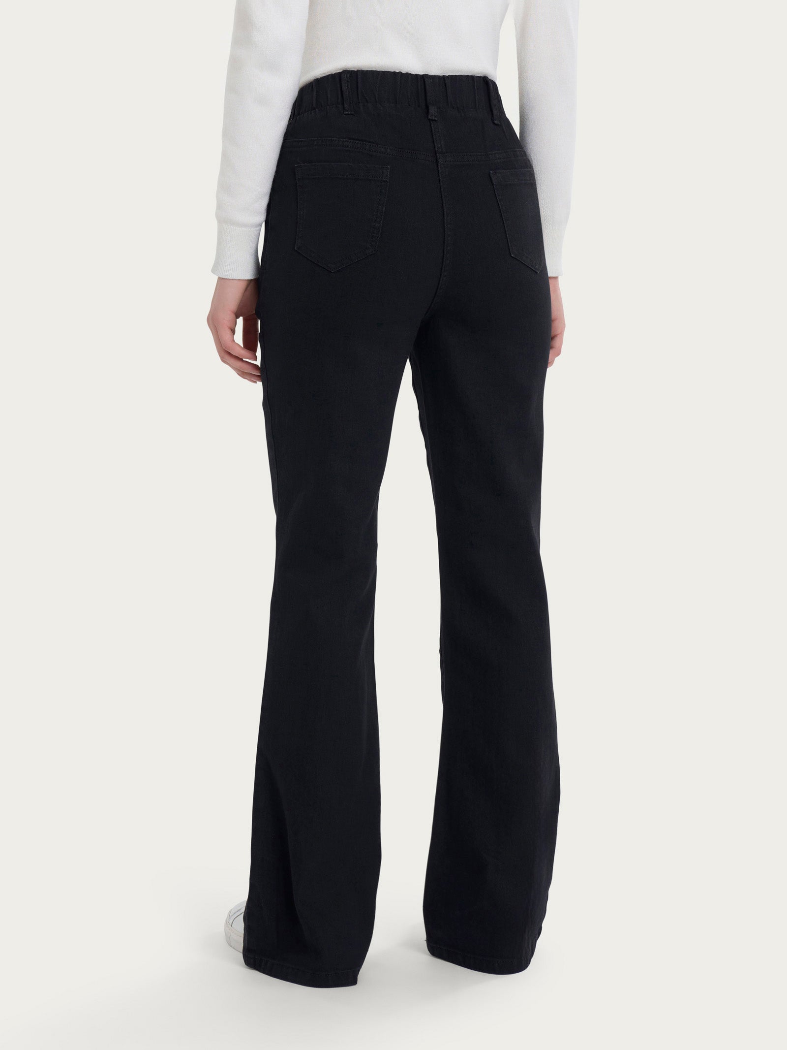 Jeans Flare in 4 Seasons Denim  Neri Donna - Ragno