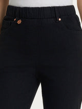 Jeans Flare in 4 Seasons Denim Neri Donna - Ragno