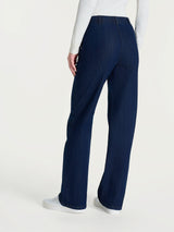 Jeans ampio con tasche in 4 Seasons Denim Blu Donna - Ragno