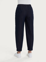 Jeans a carota con pinces in 4 Seasons Denim Neri Donna - Ragno