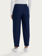 Jeans a carota con pinces in 4 Seasons Denim Blu Donna - Ragno