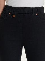 Jeans a gamba dritta in 4 Seasons Denim Neri Donna - Ragno