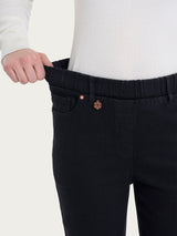 Jeans a 5 tasche in 4 Seasons Denim Neri Donna - Ragno