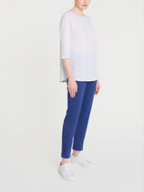 Maglietta con manica 3/4 kimono in Misto Viscosa Bianchi Donna - Ragno