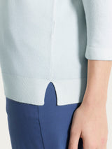 Maglia con scollo a V e con manica 3/4 in Summertime Grigi Donna - Ragno