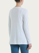 Cardigan aperto con bottoni in Summertime Bianchi Donna - Ragno