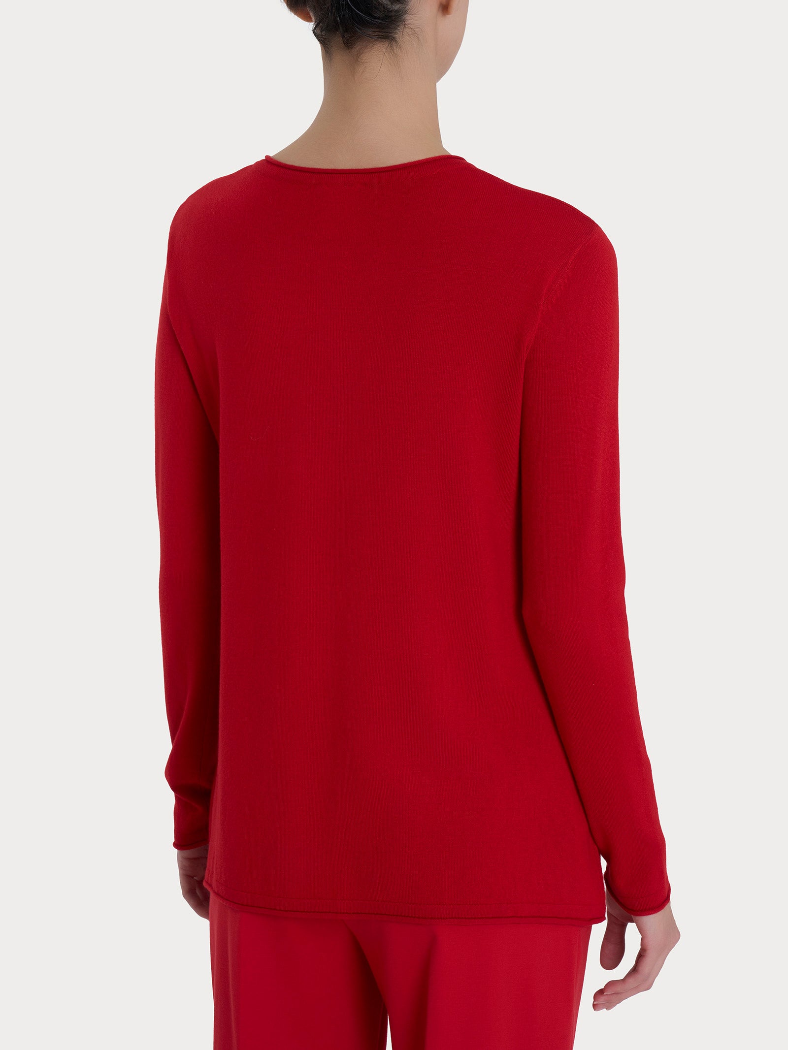 Cardigan aperto con bottoni in Summertime Rossi Donna - Ragno