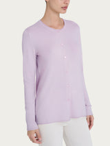 Cardigan aperto con bottoni in Summertime Rosa Donna - Ragno