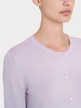 Cardigan aperto con bottoni in Summertime Rosa Donna - Ragno