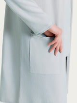 Cardigan lungo aperto in Summertime Grigi Donna - Ragno