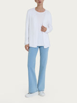 Cardigan aperto in Summertime Bianchi Donna - Ragno
