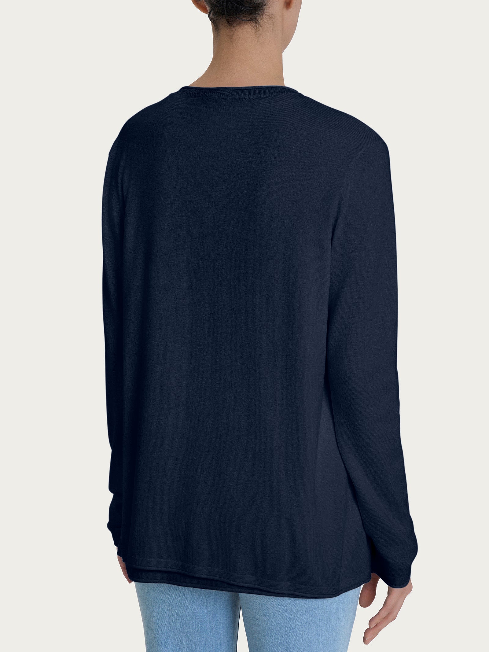 Cardigan aperto in Summertime Blu Donna - Ragno