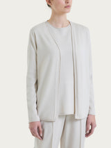 Cardigan aperto in Summertime Bianchi Donna - Ragno