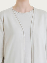 Cardigan aperto in Summertime Bianchi Donna - Ragno