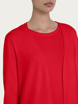 Cardigan aperto in Summertime Rossi Donna - Ragno