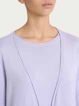 Cardigan aperto in Summertime Rosa Donna - Ragno