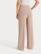 Pantalone ampio con tasche in jersey di viscosa crêpe Marroni Donna - Ragno