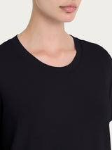 Maglietta girocollo in Ultralight Neri Donna - Ragno