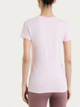 Maglietta girocollo chiuso in Ultralight Rosa Donna - Ragno