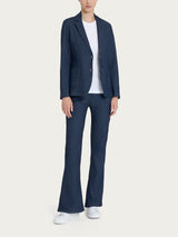 Blazer due bottoni in Light Denim Viola Donna - Ragno