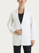 Blazer over destrutturato in Light Denim Bianchi Donna - Ragno