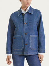 Giubbotto in Light Denim Blu Donna - Ragno