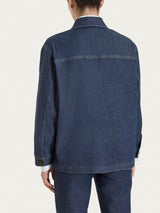 Giubbotto in Light Denim Viola Donna - Ragno