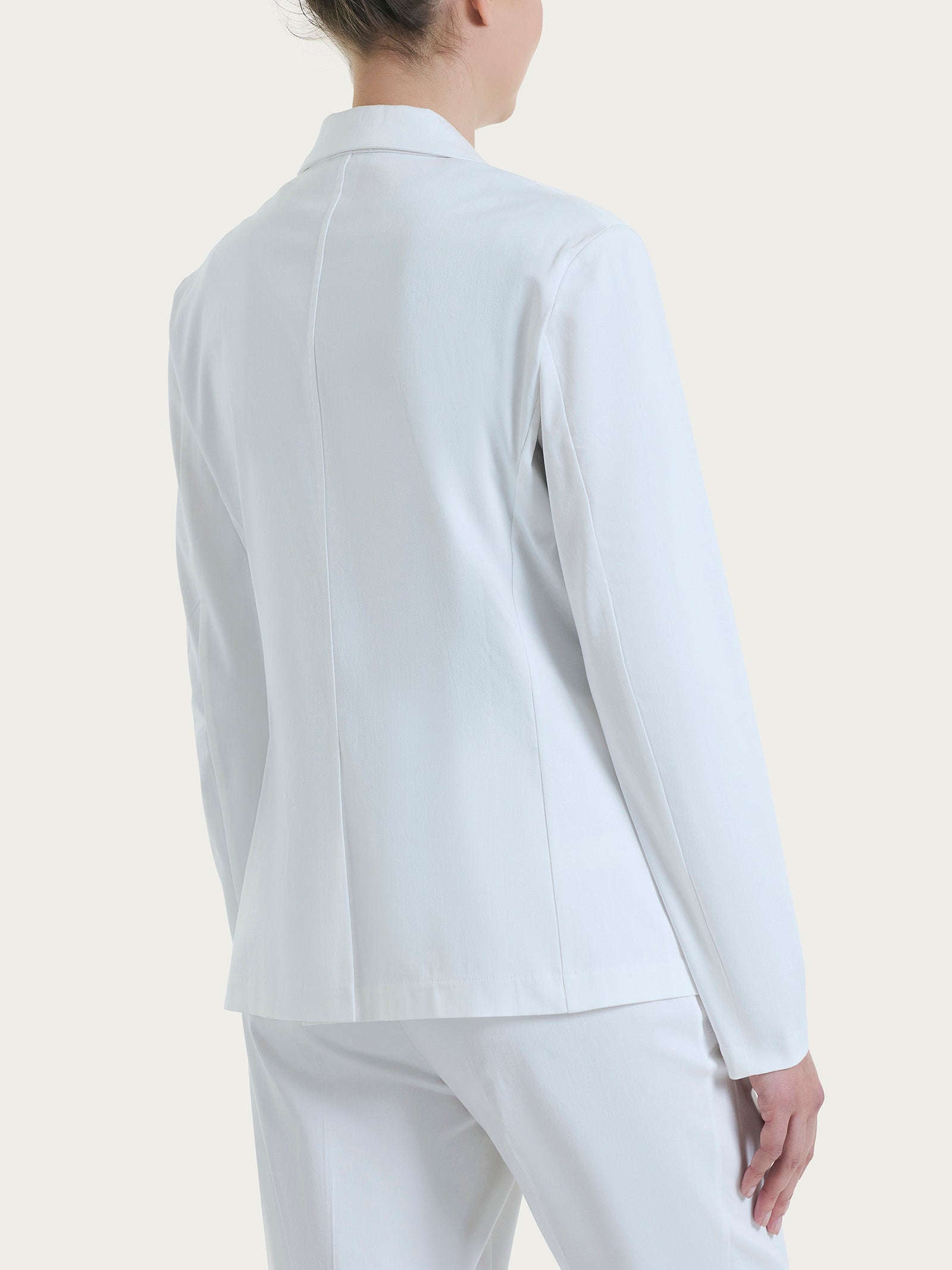 Blazer con due bottoni in Satin Power Bianchi Donna - Ragno
