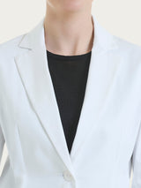 Blazer con due bottoni in Satin Power Bianchi Donna - Ragno