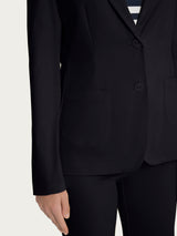 Blazer con due bottoni in Satin Power Neri Donna - Ragno
